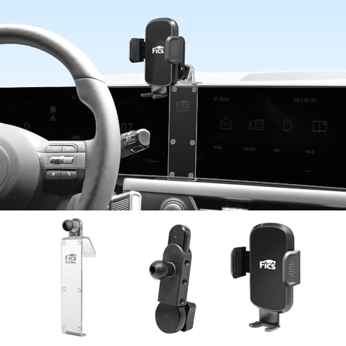 FICS Phone Holder Compatible with Hyundai Sonata 2024 of 4.2" Cluster. Sonata 2024 Accessories, Customized Phone Holder Mount. Adjustable, Compatible with iPhone, Samsung, and Other Smartphones