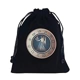 LILEI Tarot Bag, Tarot Storage Bag, Tarot Rune Bag, Tarot Bag Pouch, 12x15CM Thick Velvet, Celtic Ru