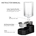 Sfozstra Large Dog Water Dispenser: 7L Automatic Gravity Water Feeder - Less Refills All-Day Water - No Mess Keeps Floors Dry - No Electricity - for Medium Dogs & Multi-Pet Homes - Workday/Pet Station