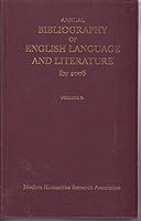 Annual Bibliography of English Language and Literature for 2006 1905981538 Book Cover