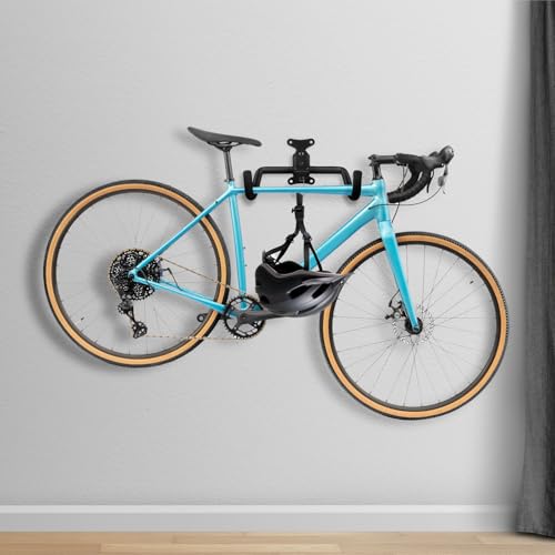 Support mural pour vélo horizontal pour libérer de l'espace au sol