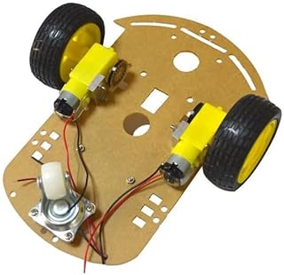 Intelligent Car Body Kit 2 Wheel 2WD Motor Robot Car Tachometer Encoder Chassis Kit for Arduino Science STEM Tech