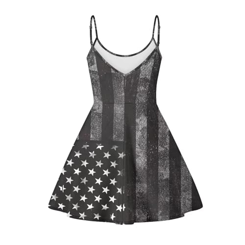 Image of Biyejit Women Casual Loose Dress Strap Long Summer Beach Swing Dress