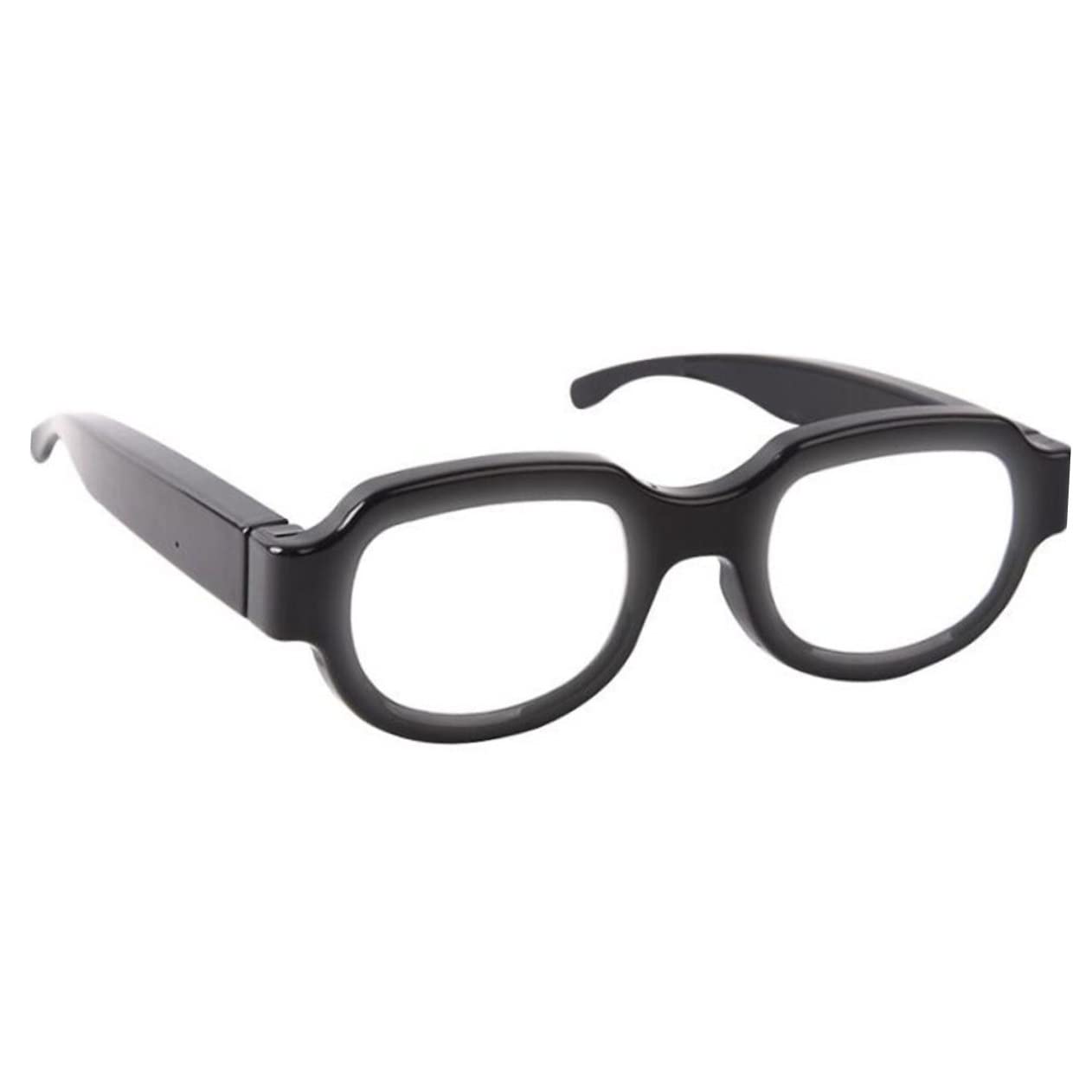 FOMIYES Gafas LED Luminosas Carga Usb, Plástico Negro, para Carnaval