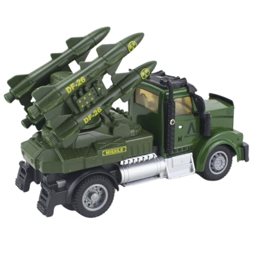 Caminhão de Controle Remoto Truck Transporte 1:64 Com Luz (Guerra)