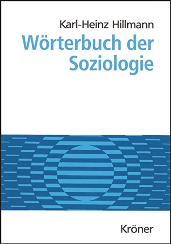 Wörterbuch der Soziologie Wörterbuch der Soziologie