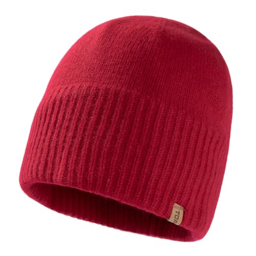 Image of TOP-EX PolarWool Merino Wool Beanie with Soft Polartec Fleece Lining | Soft merino wool with Polartec fleece lining delivers lasting warmth, comfort and a roomy fit for everyday winter wear
