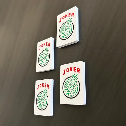 Mahjong Magic Fridge and Whiteboard Magnets - Perfect Gift for Game Night Enthusiasts (4-Piece Set) - Image 7