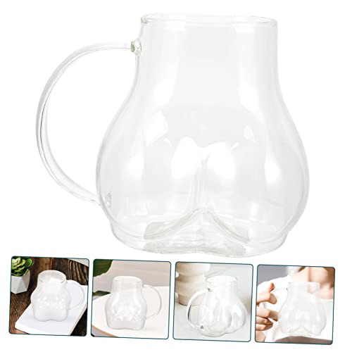 Alipis 2 Pçs Caneca De Cerveja De Bunda Canecas De Café Femininas Margarita Acessórios Óculos Transp