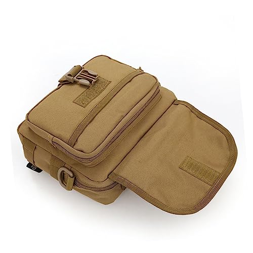 Multifunctional Outdoor Tactical Shoulder Bag Small Crossbody Messenger Bag for Men and Women for Camping and Hiking Random Color4