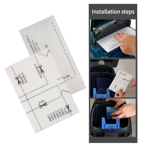 12 Stück Staubsaugerbeutel für Miele Hyclean,3D Staubbeutel kompatibel mit Miele Classic C1 Complete C2 C3 S2 S5 S8 S400 S600 S800 Serie mit 3 Motor Protection Exhaust