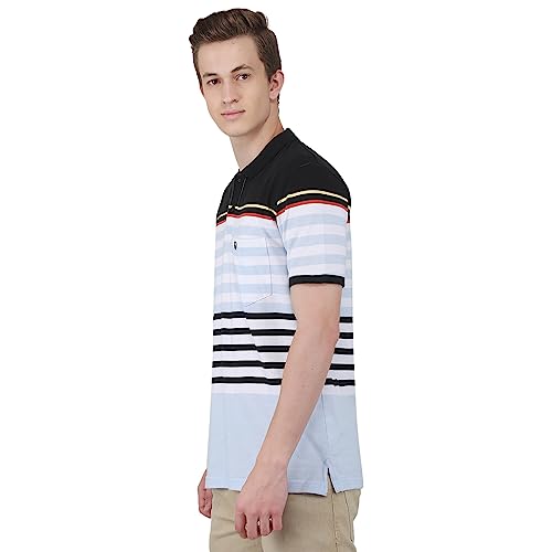 Image of Duke Men's Striped Regular Fit T-Shirt