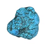 Abmessung :- 24 x 21 x 13 mm Blauer Türkis Schorl Chunk 47,50 Ct Natürliche zertifizierte Rough-Healing-Kristalle Blauer Türkis-Edelstein