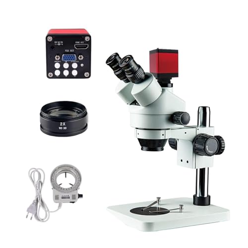 Cámara de visión artificial Microscopio trinocular for reloj de teléfono de soldadura. PCB PC Reparación 1 3MP Micro alcance Vga hdmi Cámara + Lente Objetivo Océzo ocular Bricolaje Cámara CCTV industr
