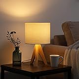 nachttischlampe glasschirm [Spezifikationen] Die Stativtischlampe eignet sich für E27-Birnen (LED ≤ 12 W; Glühlampen ≤ 60 W); LEDs, Glühlampen und Halogenlampen (Leuchtmittel nicht im Lieferumfang enthalten)