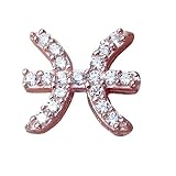 Indian Nose Ring Pisces Zodiac Sign Nose Stud Sterling Silver Nose Jewelry Cute Nose Ring 18 Guage N