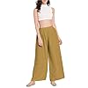 Prime fashions - Women Plain Flared Palazzo – Trousers - Wide Leg Flared Pants – Elasticated Waist – Casual Wear (16-18 Mustard) #1