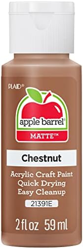 Apple Barrel Acrylic Paint in Assorted Colors (2 oz), 21391, Chestnut