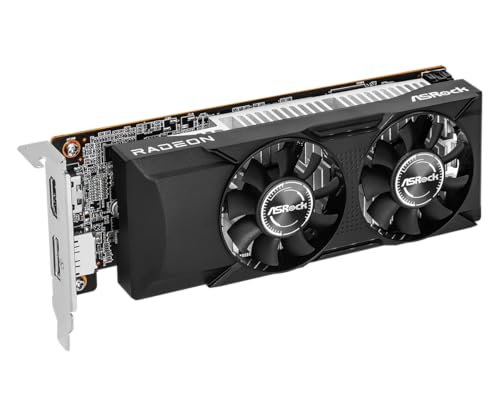 Asrock RX550 LP 4G AMD Radeon RX 550 4 Go GDDR5 Neuf - vue 7