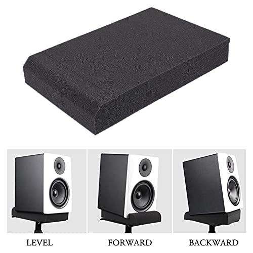 TOYANDONA 1set Almohadillas de Aislamiento Acústico para Parlantes Almohadilla Aislante de Sonido para Reducción de Ruido Color Negro miniatura 5