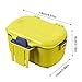 Insulated Container Case - Bait Storage Box, Waterproof Live Worm Holder | Compact Bucket Organizer, Outdoor Fishing Gear Carrier for Boat, Kayak, Pier, Ice Angling Expedition