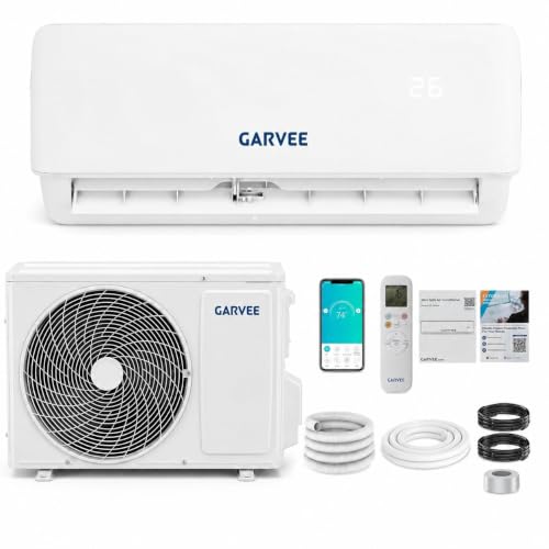 Split Klimaanlage 12000 BTU, Inverter Wandklimaanlage mit Heizfunktion, R32