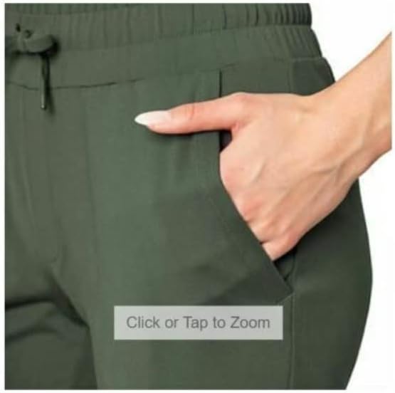 Mondetta Ladies' Moisture Wicking Ultra-Soft Jogger Pants (XX-Large, Green (Olive)) - Image 5
