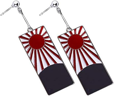 Demon Slayer Kamado Tanjirou Earrings Cosplay Props Accessories