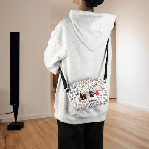 POFULL TV Show Inspired Gift Characters Crossbody Bag For Fans Gift4