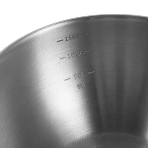 Set de 3 tazones de acero inoxidable para ensalada miniatura 7