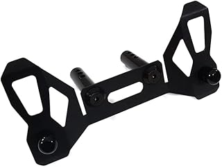 Integy RC Model C30934BLACK Billet Machined Front Body Mounts w/ Posts for Arrma 1/5 Kraton 4X4 8S BLX Brushless Monster Truck