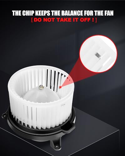 Image of AC Heater Blower Motor Compatible for Nissan for Pathfinder 2005-2012 for Nissan for Frontier 2005-2018, HVAC Blower Motor Assembly Replace# 27226-EA010