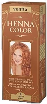 Henna Color 4 Henna Hair Balsam Hair Color Effect Of Natural Hair Dye Hen Eco