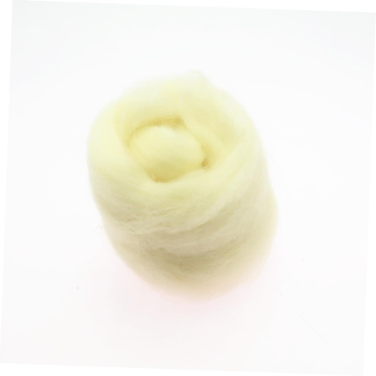 Angoily 40 Farben Merino Filzwolle 10g, Bunte Wollfasern für Nadelfilzen
