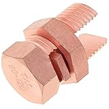 NUOBESTY Split Bolt Connector for Grounding Gauge Wire Split Bolt for Conductor Bonding Tool Outdoor Use