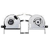 Ventilateur de refroidissement interne pour ordinateur portable, utilisé comme pièce de remplacement pour un ventilateur défectueux ou endommagé.