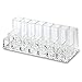byAlegory Acrylic Combination Lip Makeup Organizer for (Lip Gloss, Lipstick, Large Based Lipsticks) | 23 Space Cosmetic Storage (CLEAR)