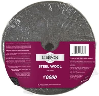 Liberon 6KG Ultra Fine 0000 Steel Wire Wool - For Polishing, Cleaning & Finishing Wood/Metal