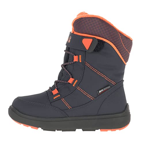 Kamik Jungen Unisex Kinder Stance2 Schneestiefel, Navy Flame...