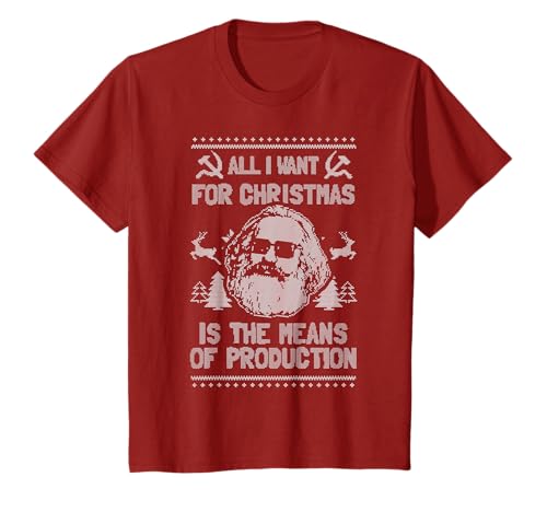All I Want For Christmas Is The Means Of Production. Camiseta