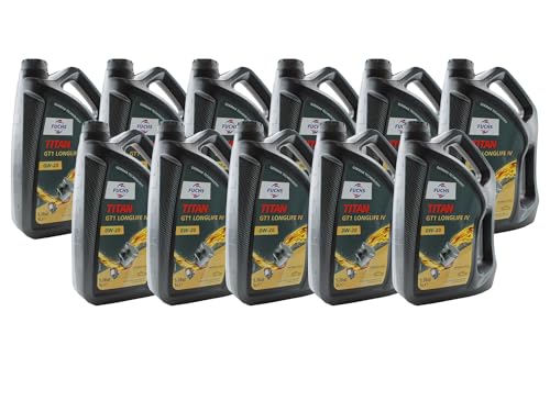 Fuchs 55 Litros ACEITE MOTOR SAE 0W-20 Pack 11x5L