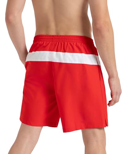 Image of Speedo Men's 4 Way Comfort Stretch Volley Watershorts with Side Pockets | 100% Recycled Polyester | Water Repellent | Chlorine Resistant | UPF 50+ Sun Protection Swimming Trunks