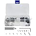 Abendor 256PCS RC Screw Kit Universal RC Repair Tool Kit Hardware Fastene for 1/28 Wltoys 284131 K969 K989 P929 K999 K979 P939