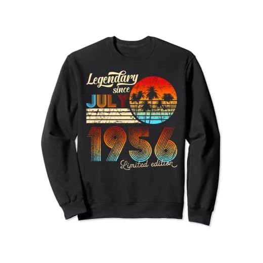 Cumpleaños Legendario Desde Julio De 1956 Regalo. Sudadera
