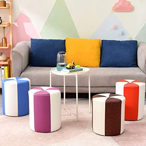 Tabouret rond de salon pour table à thé et espace détente - 7