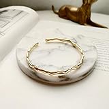 Tamaño: ajustable ZGRJIUERYI Pulsera De De Ley Mujer, Versátil Moda Pulsera De Esterlina Sencilla Nave Única Línea Ajustable Pulsera Brazalete De Batido Personalidad Ropa Accesorios Joyas Pulser