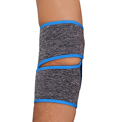Image of NIVIA Orthopedic Elbow Support with Adjustable Velcro Closure for Men & Women, Premium Breathable Compression Sleeve for Enhanced Joint Stability, Pain Relief, Small