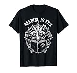 Funny Reading Is Fun Tee Shirt