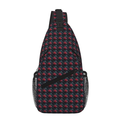 Sac à dos à bandoulière imprimé rose pour vos balades et sorties urbaines
