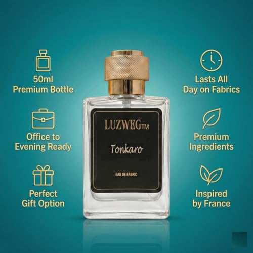Image of Tonkaro 50 ml Luxury Perfume | Long Lasting Fresh & Citrus Unisex Fragrance | Premium Everyday Perfume for Men & Women | Strong Signature Scent | Ideal Gift Option